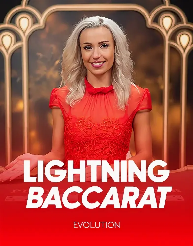 Lightning Baccarat Evolution Twindor live
